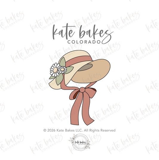 Sun Hat Cookie Cutter