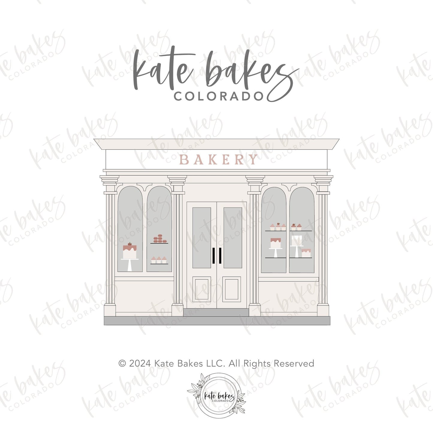 Bakery Storefront STL File