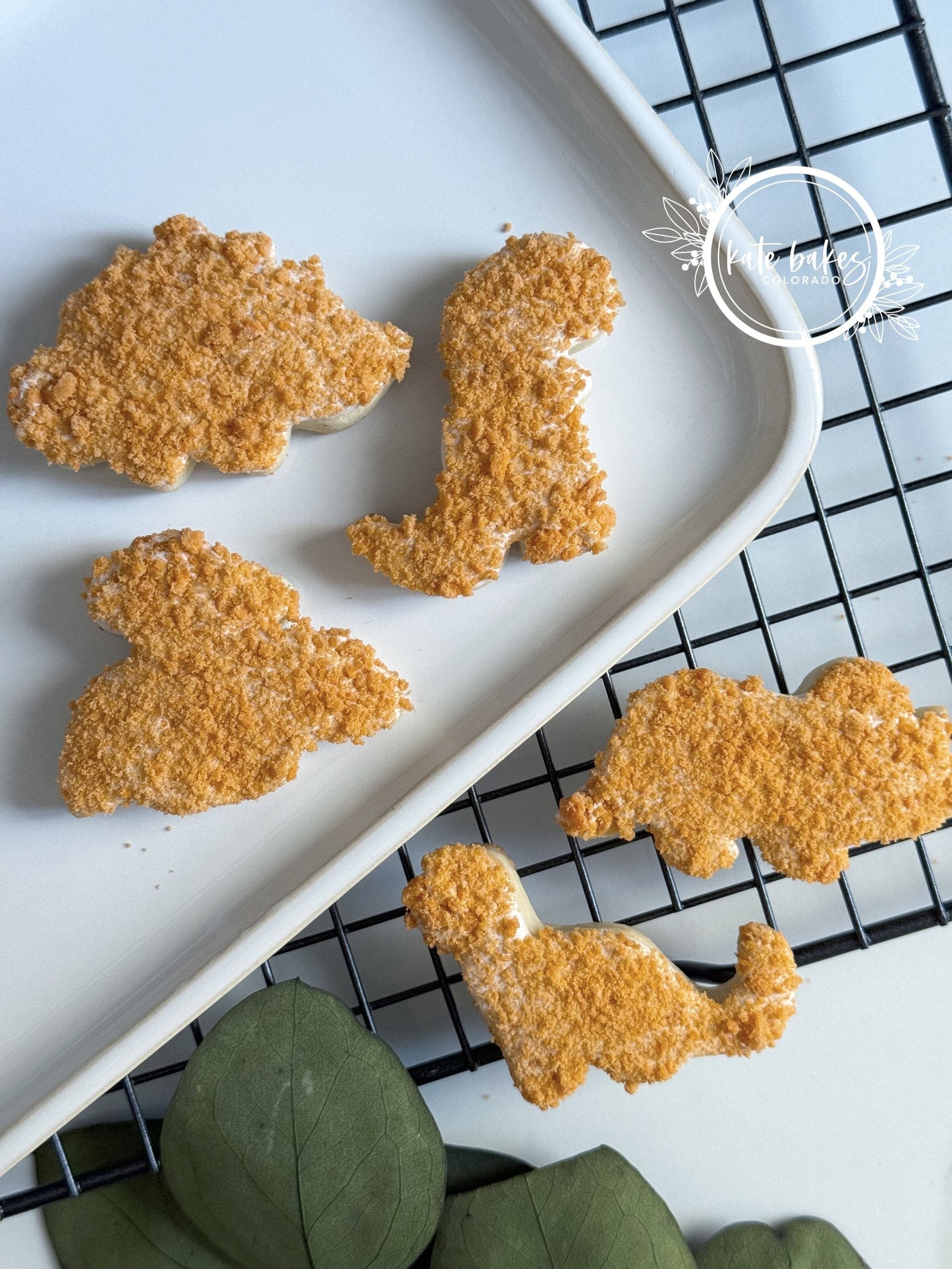 Dino Nuggets Cookie Cutter (SET OF 5 MINIS)