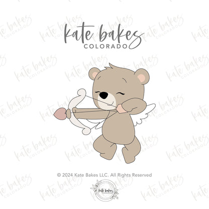 Bear with Bow & Arrow Cookie Cutter