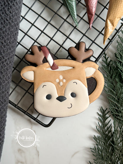 Reindeer Mug Cookie Cutter