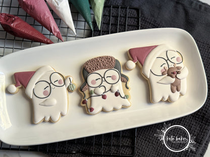 Holiday Ghosts Cookie Cutter (SET OF 3)