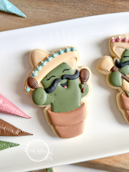 Cactus with Maracas Cookie Cutter