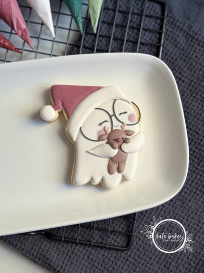 Ghost with Reindeer Cookie Cutter