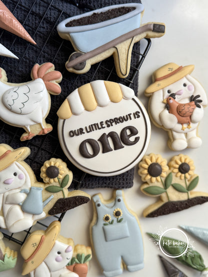 Emporte-pièce Fleur avec Plumes