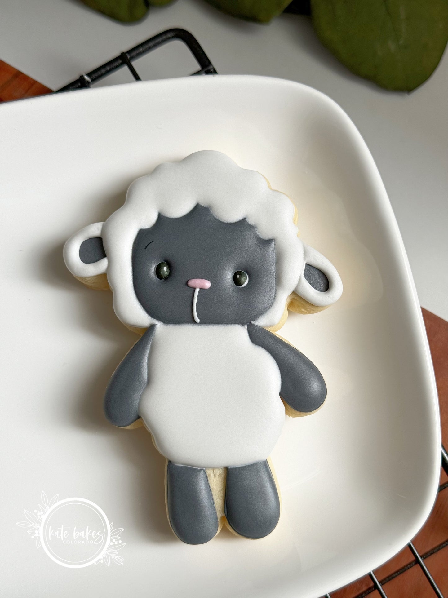 Boho Lamb Cookie Cutter