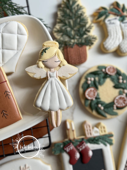 Cortador de Galletas Limón con Vasos de Corazón