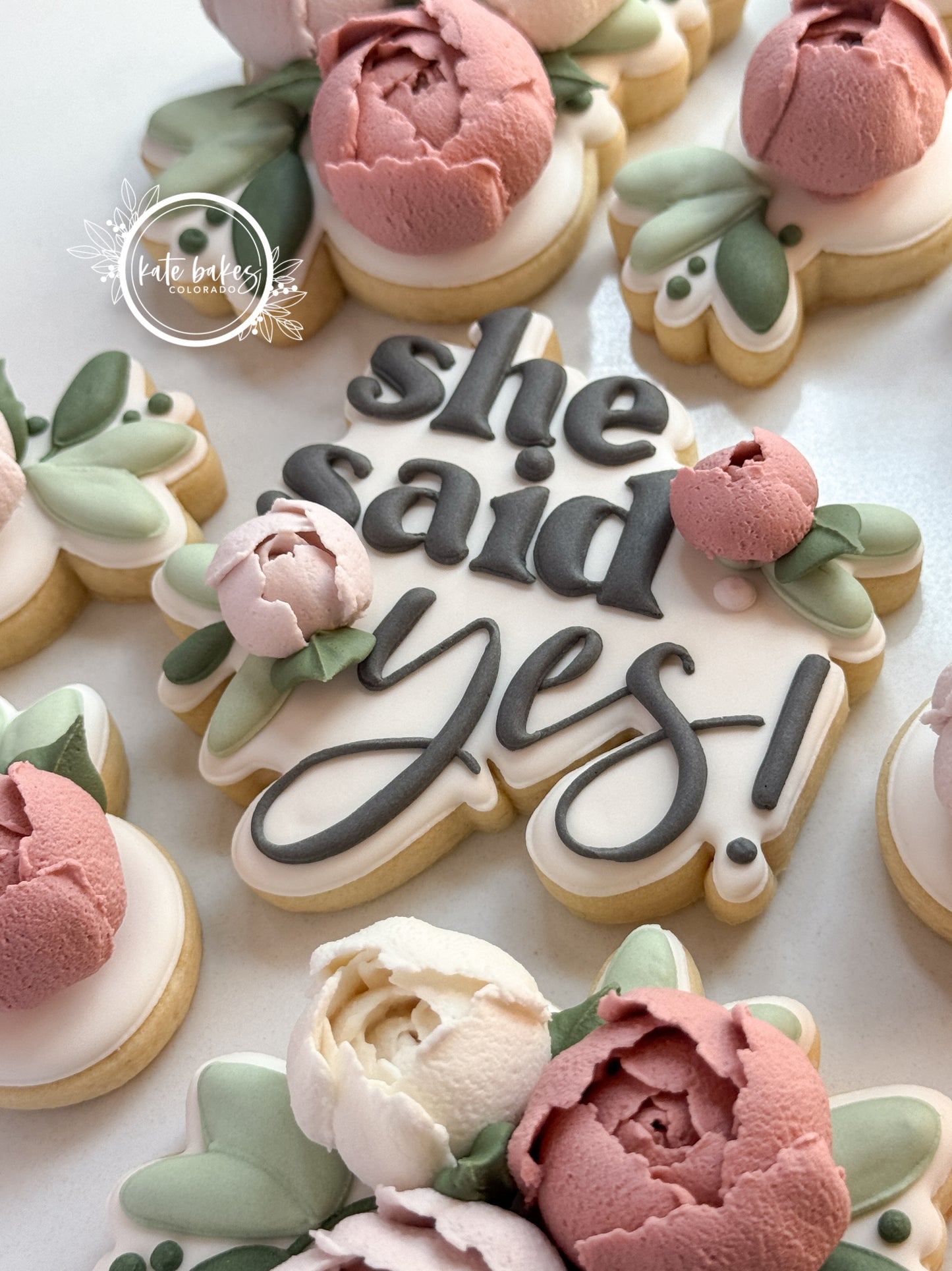 She Said Yes Plaque Cookie Cutter