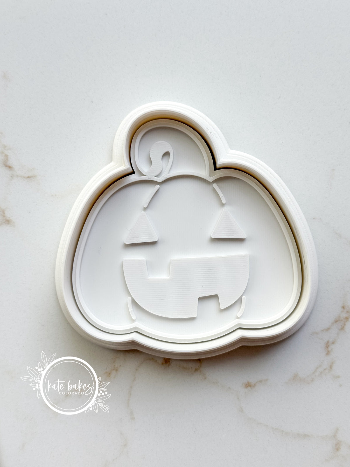 Pumpkin No.3 Cookie Stamp + Cutter