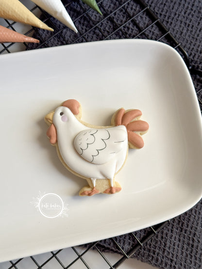 Cortador de galletas con cara de conejito