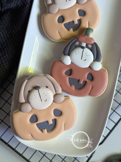 Pumpkin Puppy Cookie Cutter