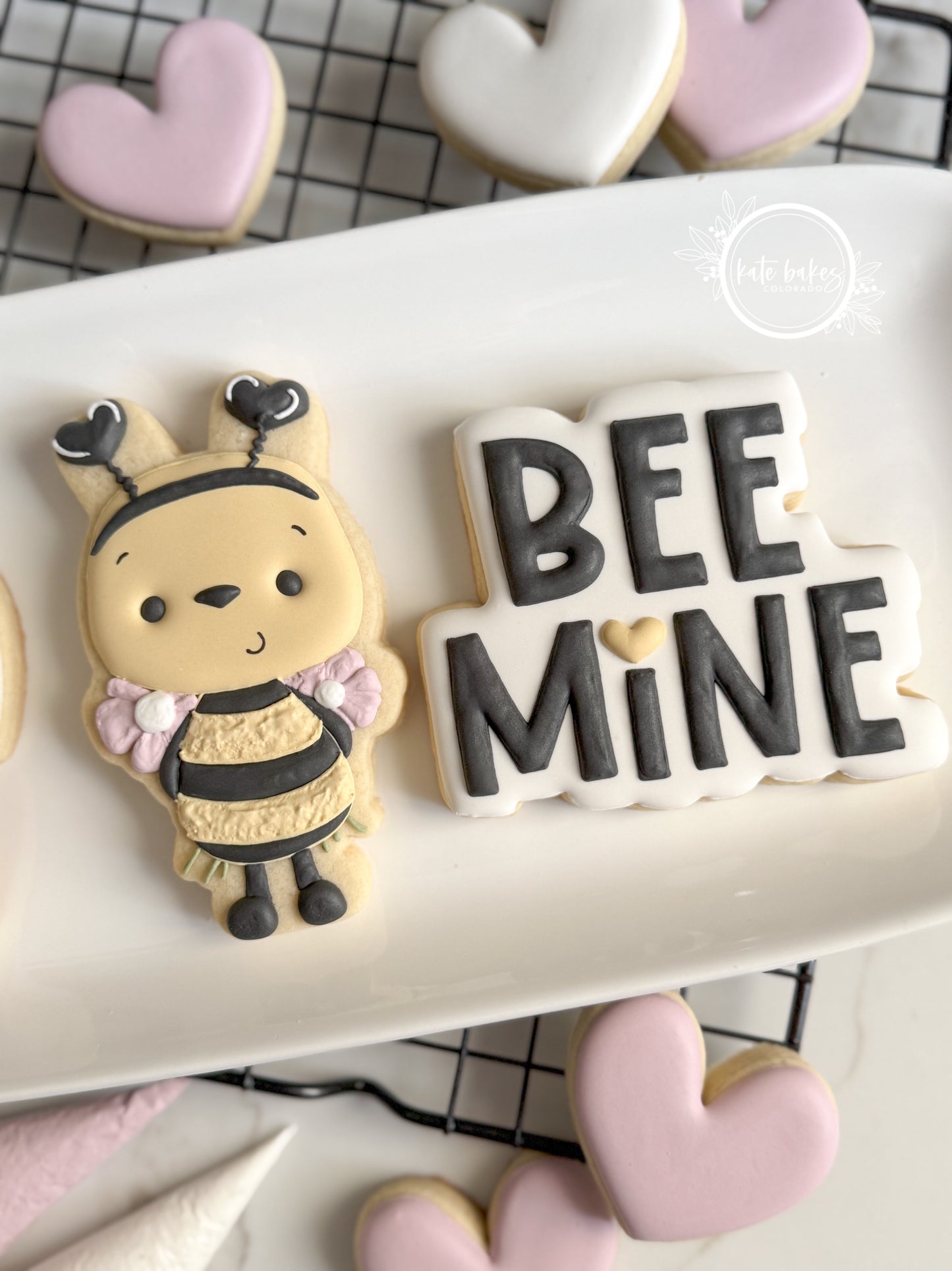 Bee Mine Duo No.1 Cookie Cutter (SET OF 2)