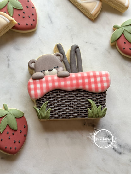 Cortador de galletas de osito de peluche