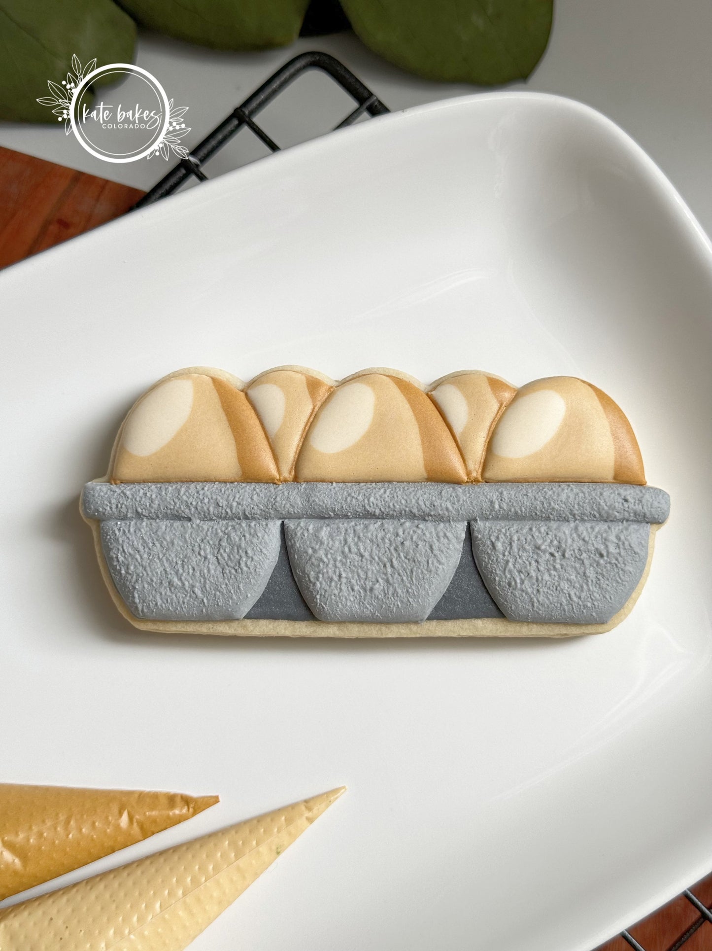 Egg Carton Cookie Cutter