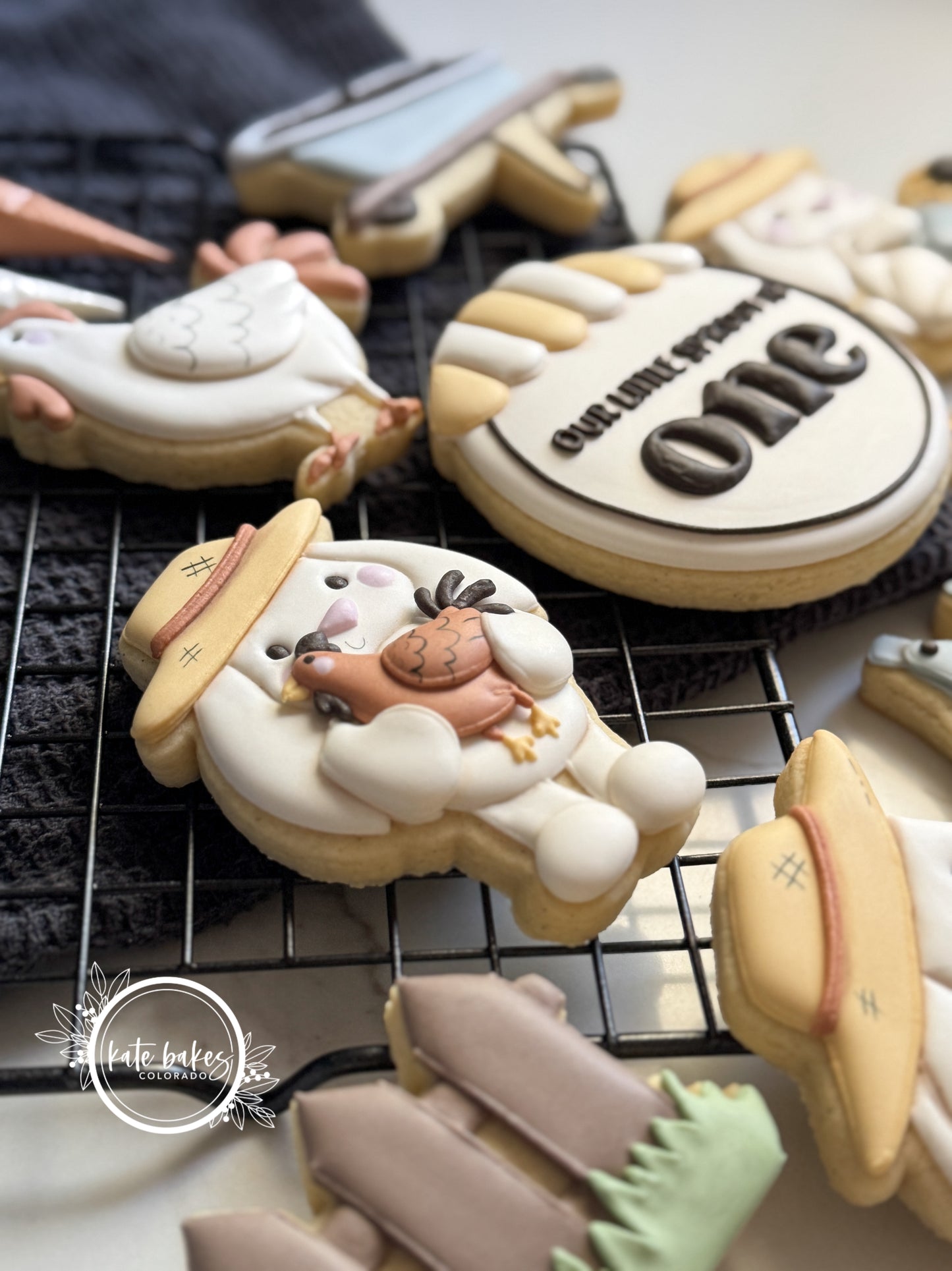 Cortador de galletas con cara de conejito