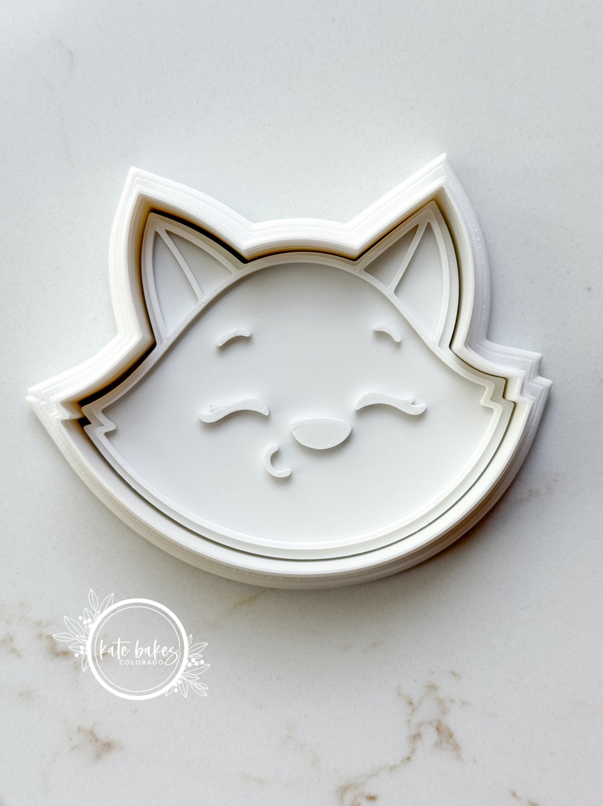 Cat Cookie Stamp + Cutter
