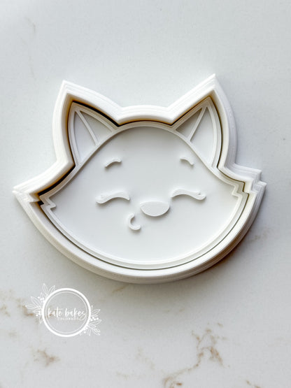 Cat Cookie Stamp + Cutter