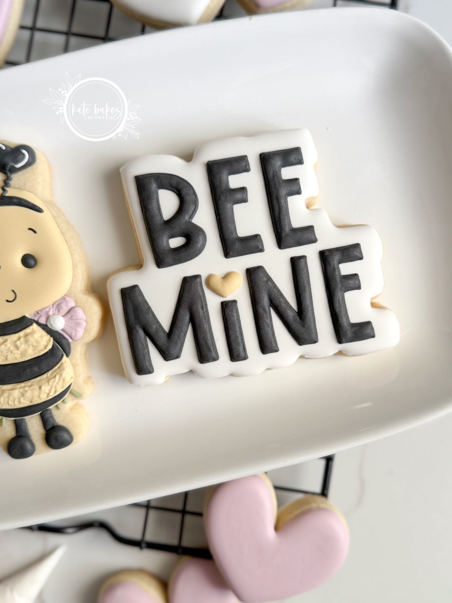 Bee Mine Duo No.1 Cookie Cutter (SET OF 2)