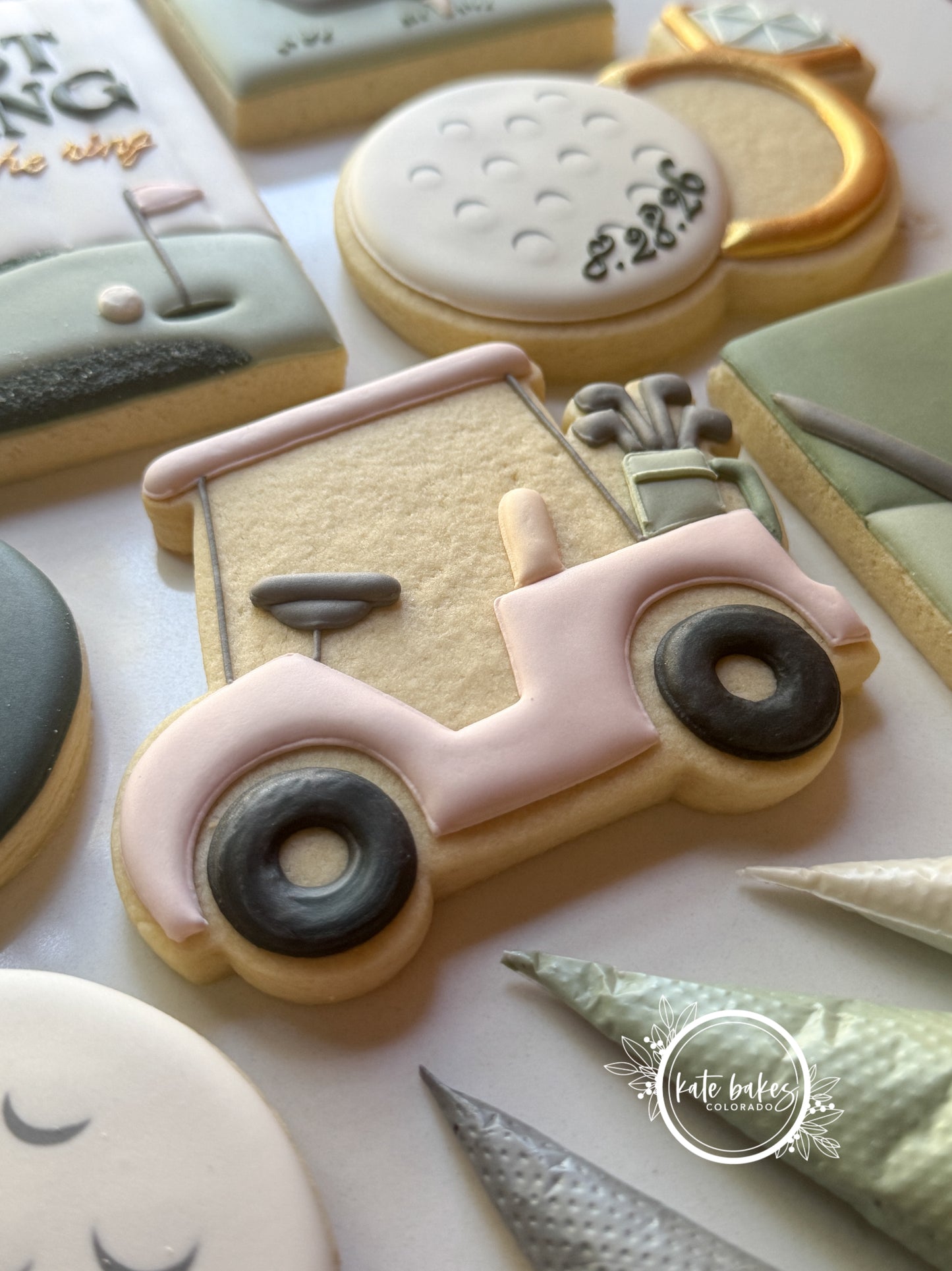 Golf Cart Cookie Cutter