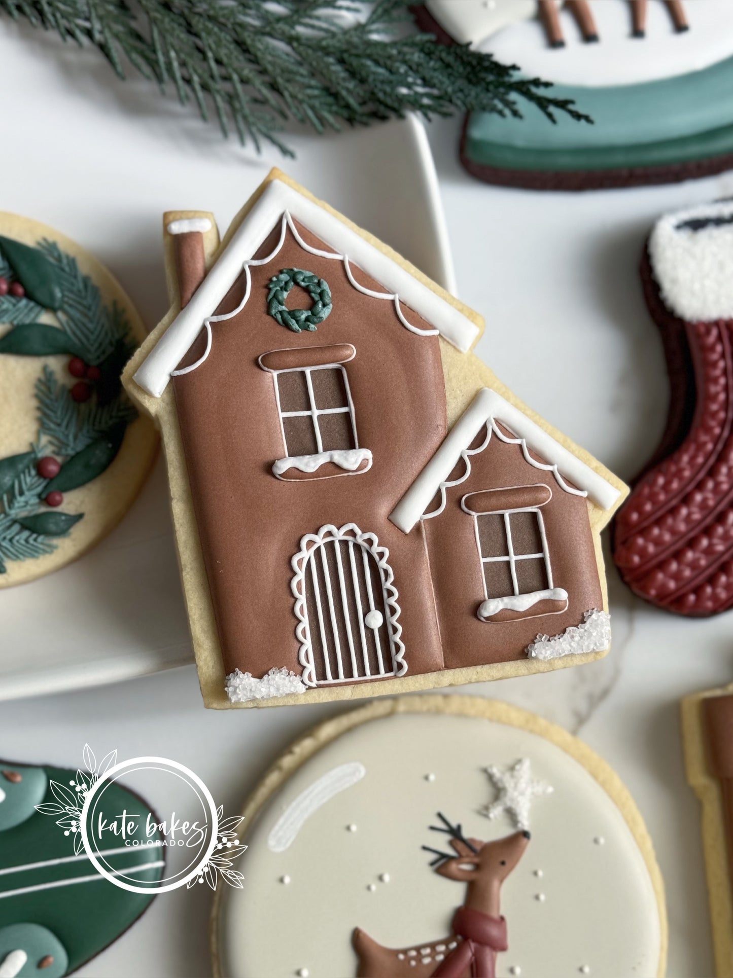 Tall & Small Gingerbread House Cookie Cutter