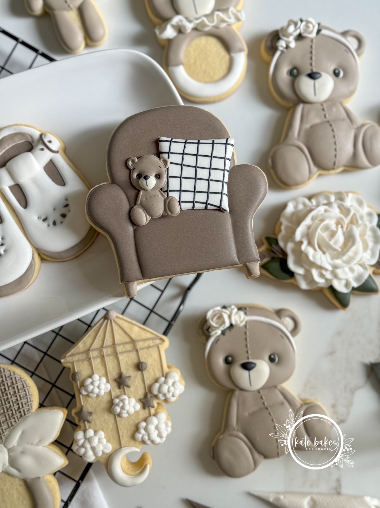 Cortador de galletas para silla de guardería