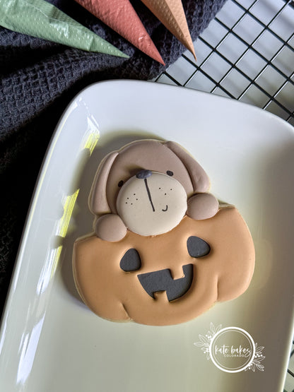 Pumpkin Puppy Cookie Cutter