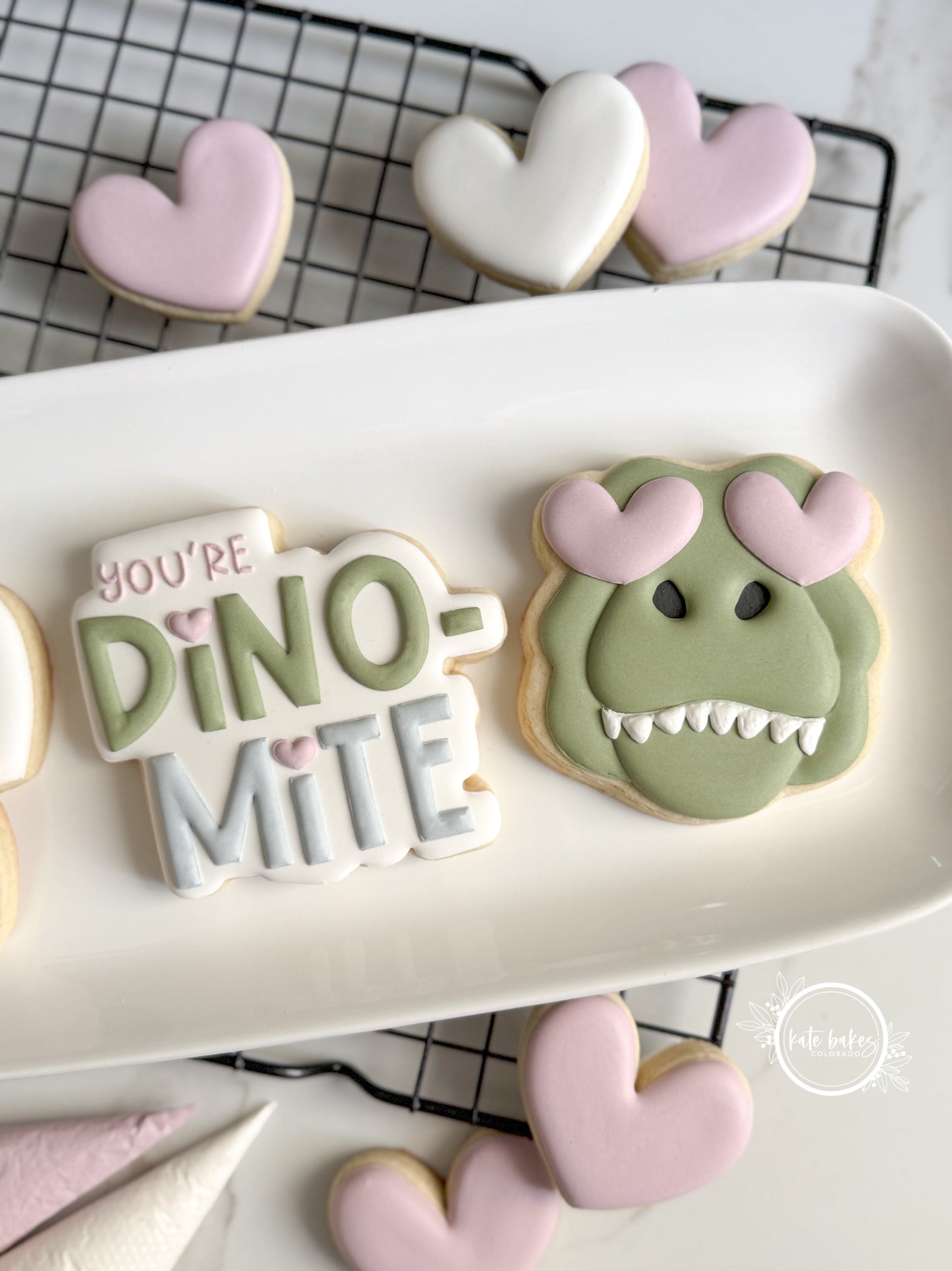 Dino-mite Plaque & T-Rex Cookie Cutter (SET OF 2)