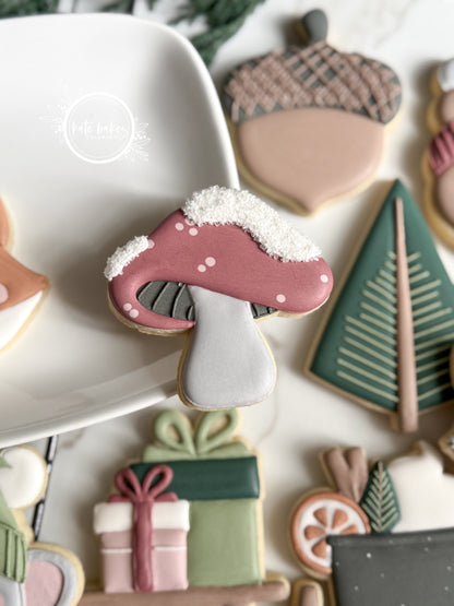 Mushroom with Snow Cookie Cutter