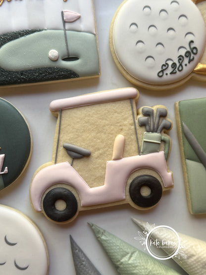 Golf Cart Cookie Cutter