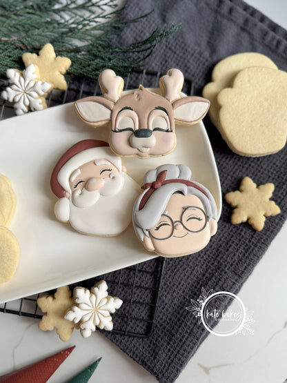 Reindeer No.3 Cookie Cutter