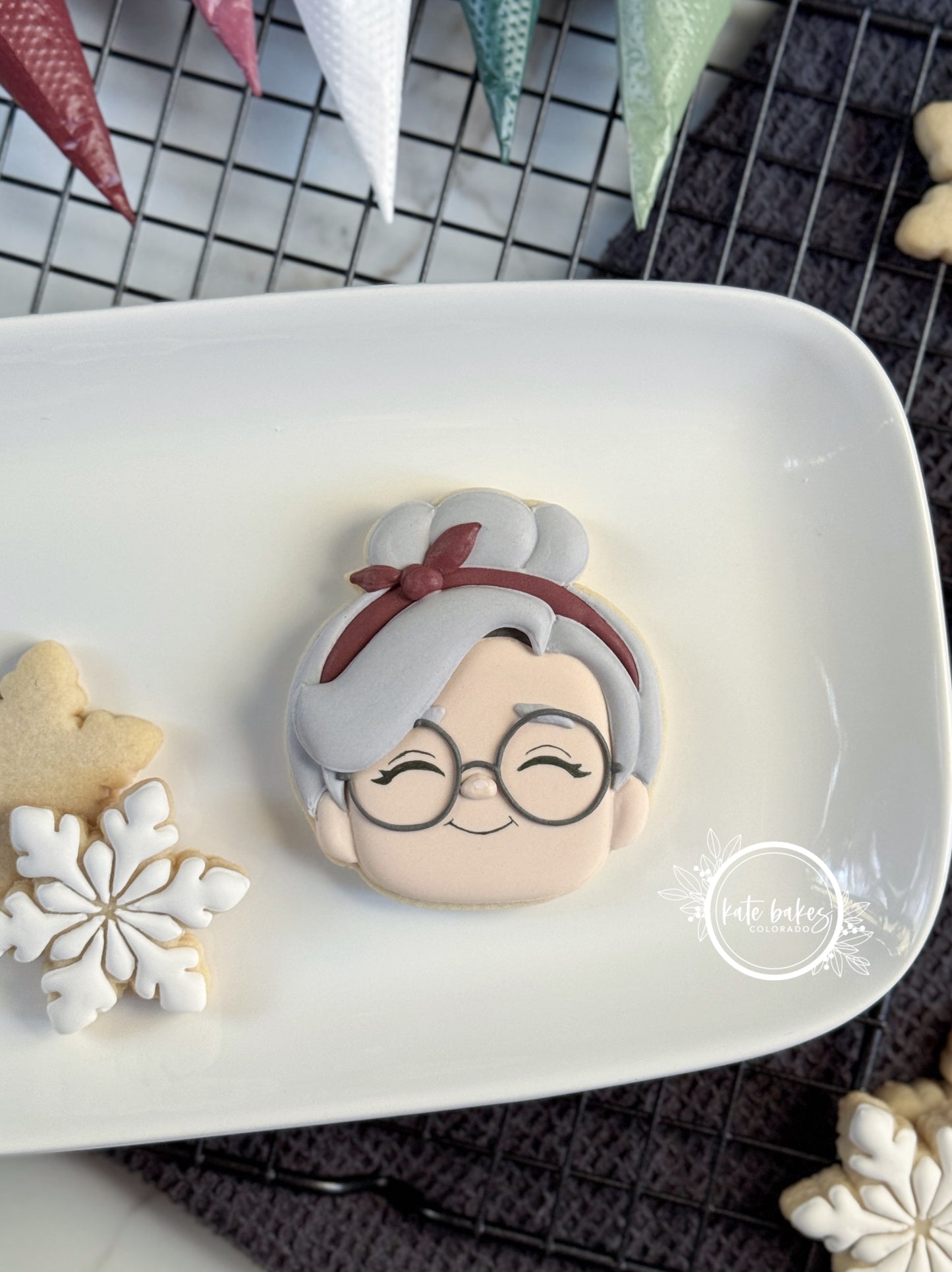 Mrs Claus No.3 Cookie Cutter