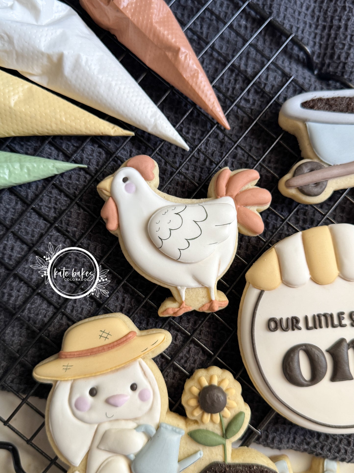 Cortador de galletas con cara de conejito