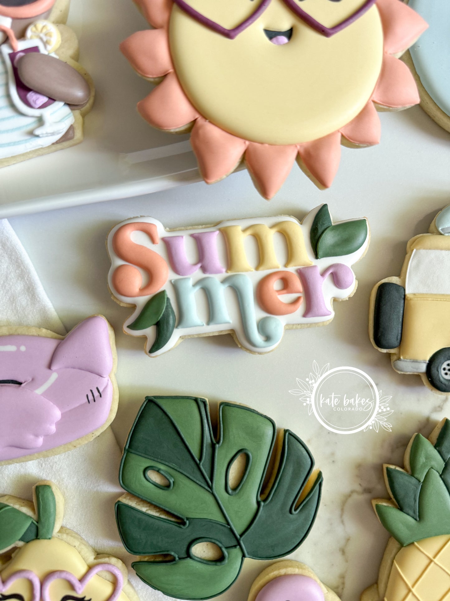 Summer Plaque Cookie Cutter