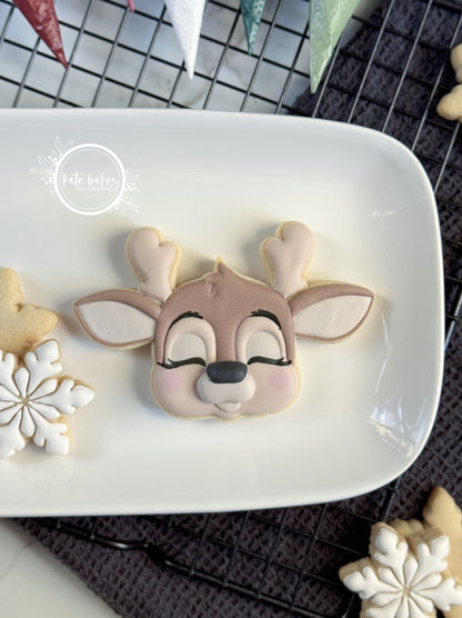 Reindeer No.3 Cookie Cutter